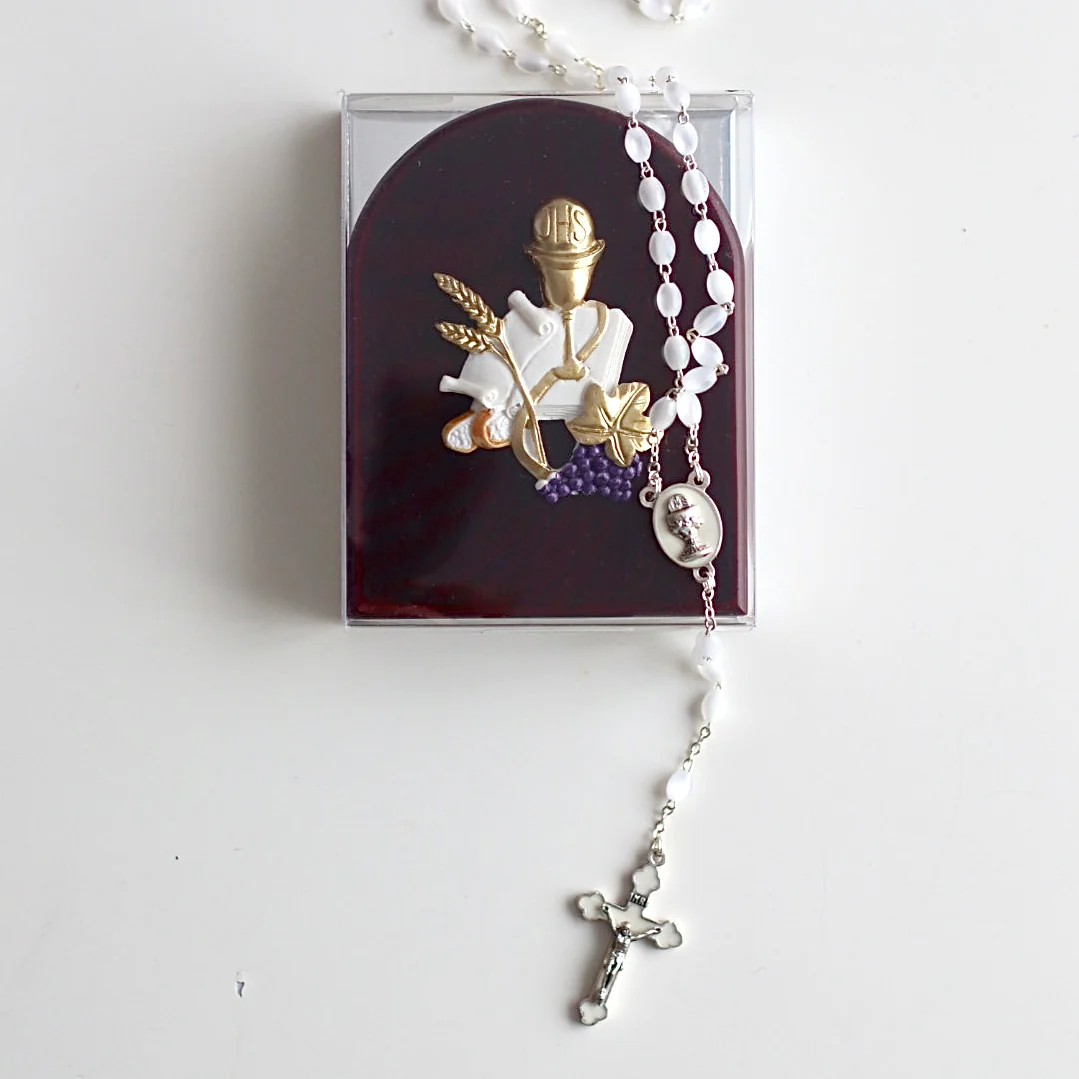 Communion Icon & Rosary Set - Image 3