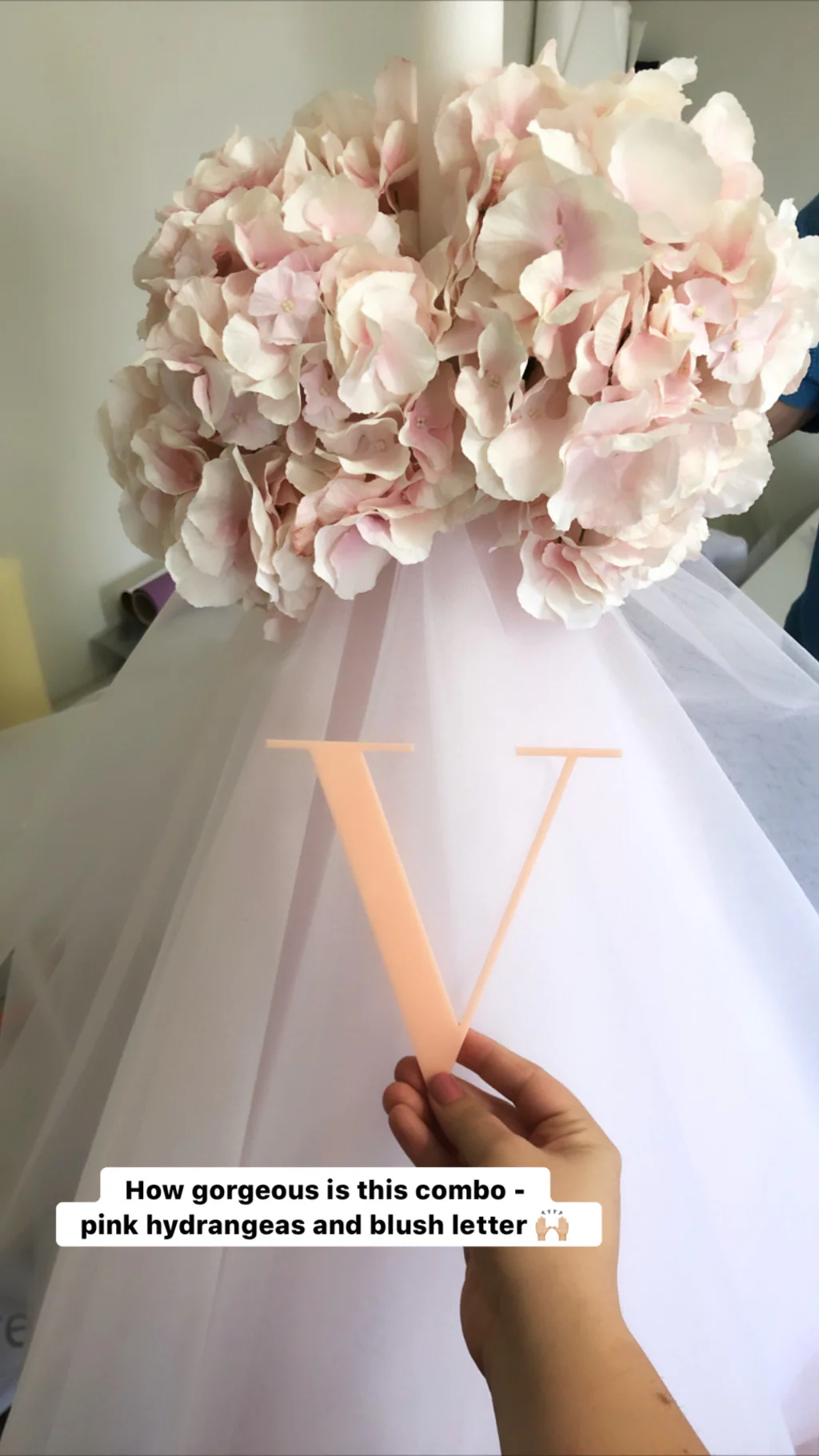 Orthodox Christening/Wedding Hydrangea Candle | Lambatha - Image 3