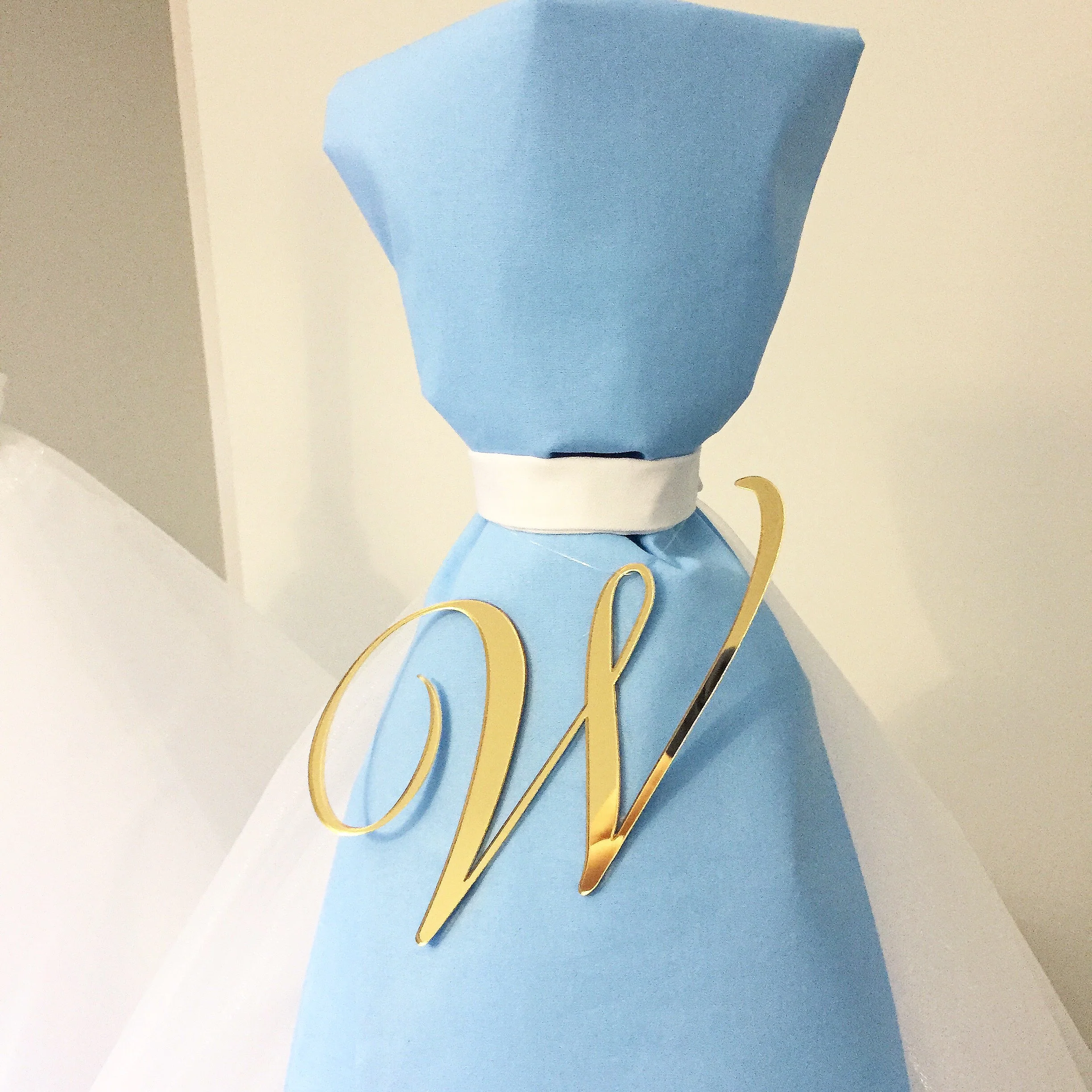 Orthodox Christening/Wedding Layered Fabric Candle | Lambatha - Image 5